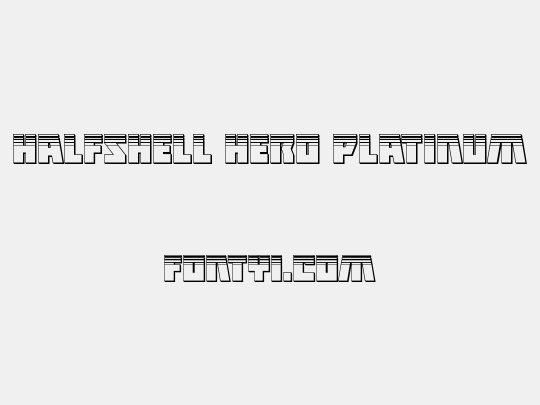 Halfshell Hero Platinum
