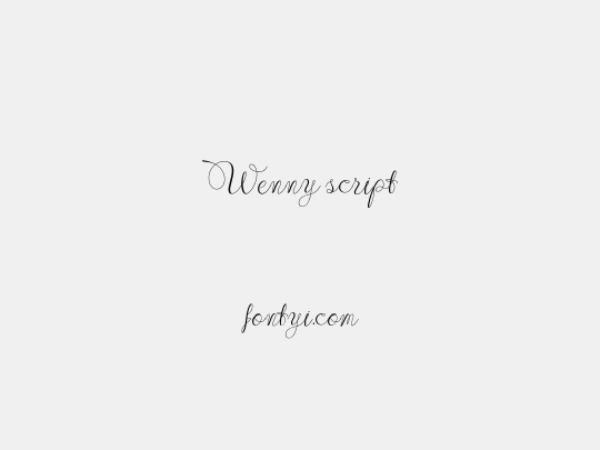 Wenny script
