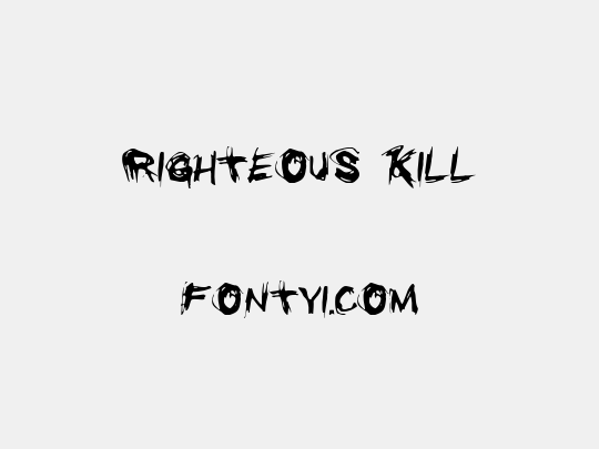 Righteous Kill