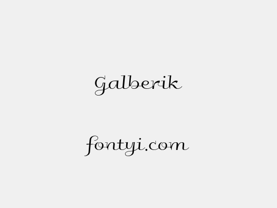 Galberik