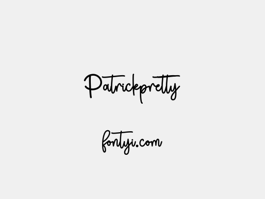 Patrickpretty