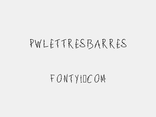 PWLettresbarres