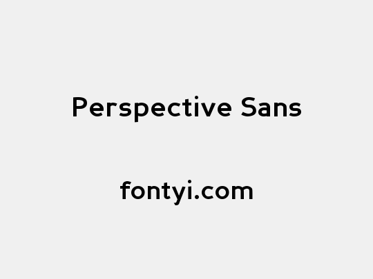 Perspective Sans