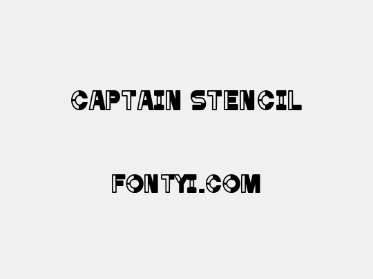 Captain Stencil