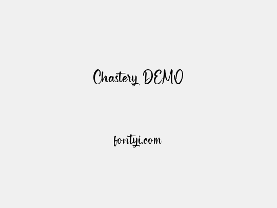 Chastery DEMO