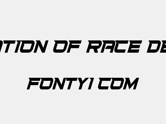 STATION OF RACE DEMO