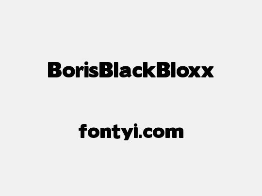 BorisBlackBloxx