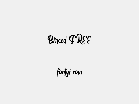 Birced FREE