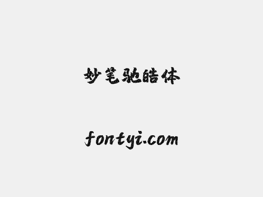 妙笔驰皓体