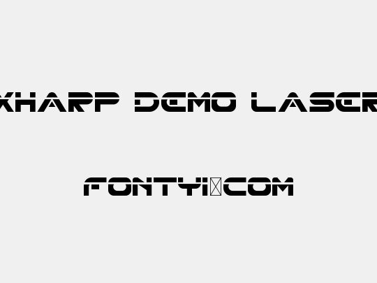 XHARP Demo LASER
