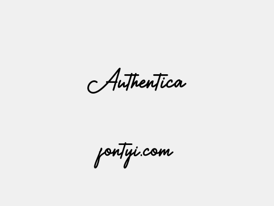 Authentica