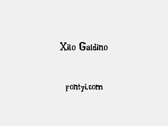 Xilo Galdino