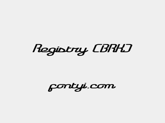 Registry (BRK)