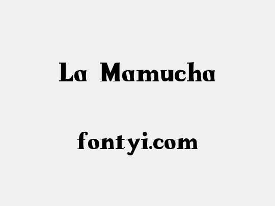 La Mamucha