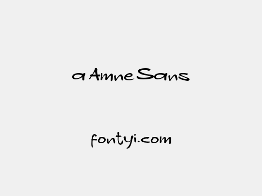 a Amne Sans