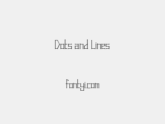 Dots and Lines