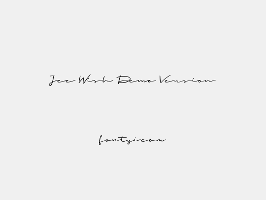 Jee Wish Demo Version