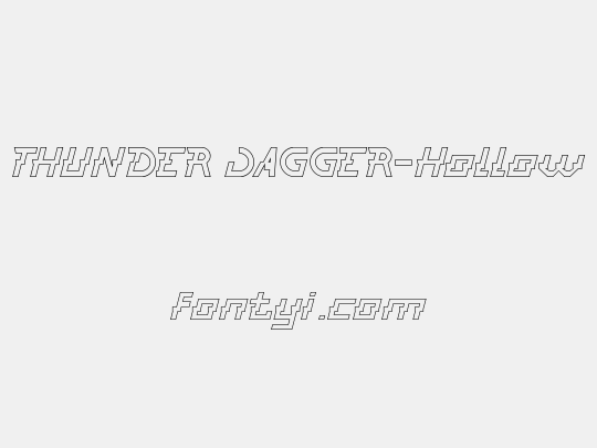 THUNDER JAGGER-Hollow