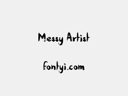 Messy Artist