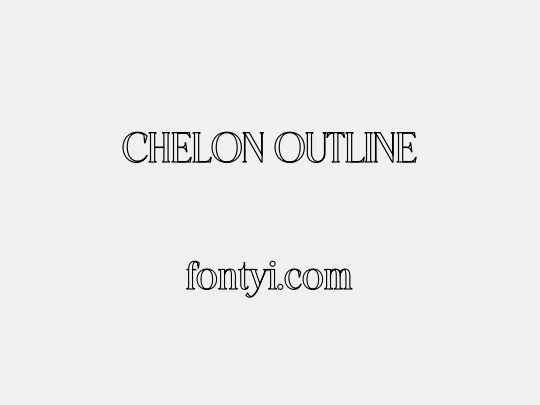 CHELON OUTLINE