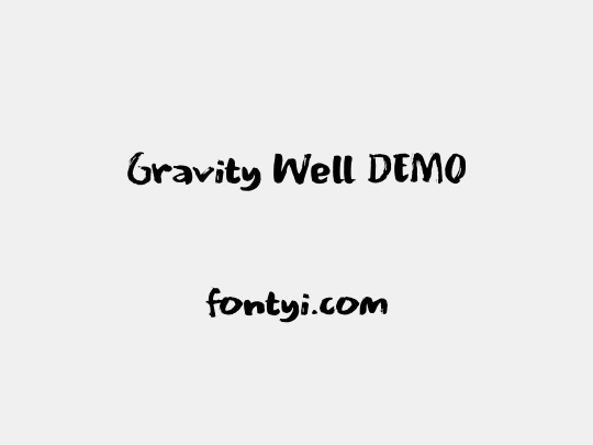 Gravity Well DEMO