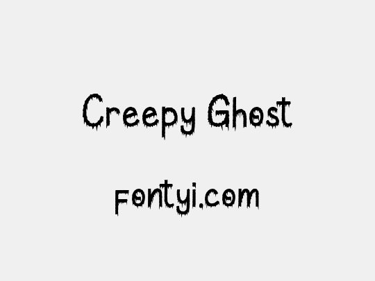 Creepy Ghost