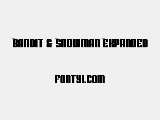 Bandit & Snowman Expanded