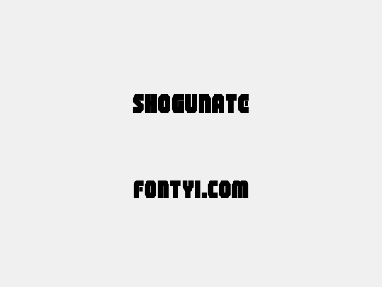 Shogunate