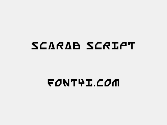 Scarab Script