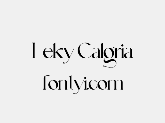 Leky Calgria