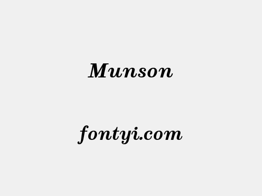 Munson