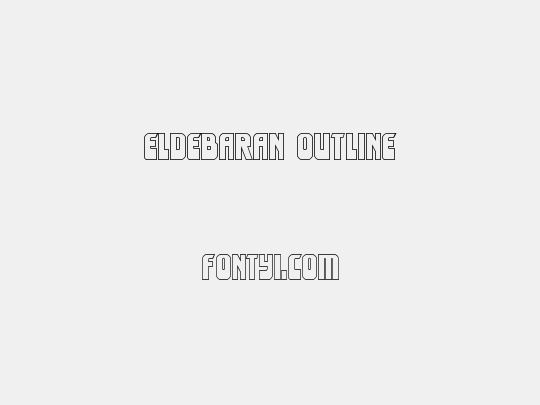 Eldebaran Outline