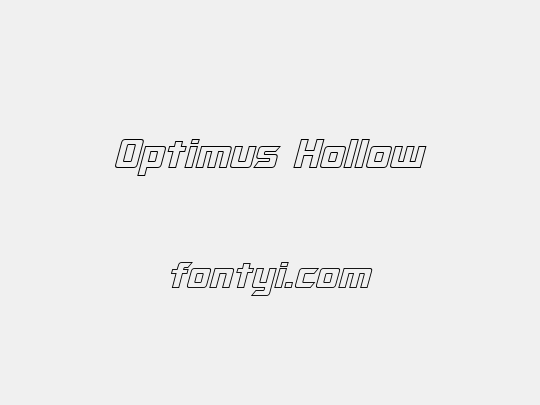 Optimus Hollow