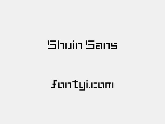 Shuin Sans