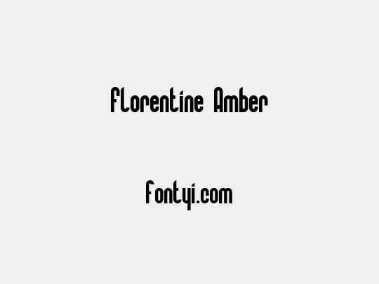 Florentine Amber