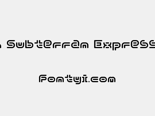 Y2k Subterran Express KG
