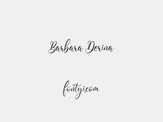 Barbara Derina