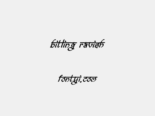bitling ravish