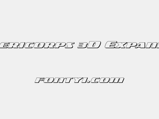 Americorps 3D Expanded