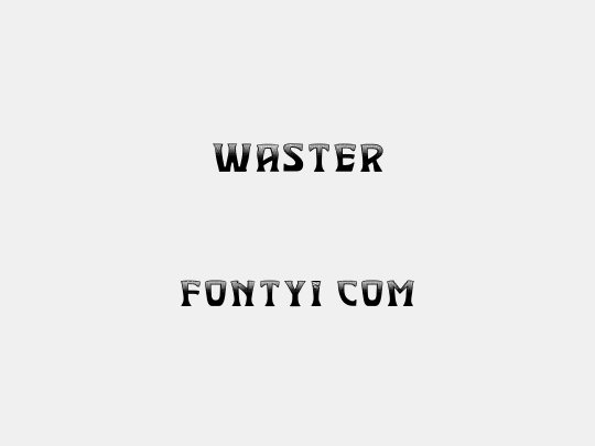 Waster