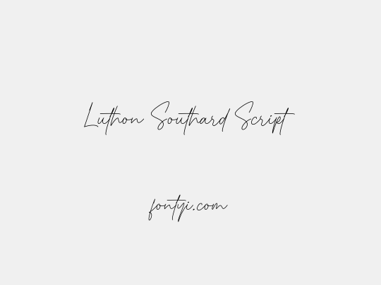 Luthon Southard Script