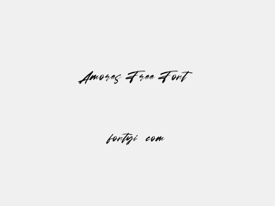 Amores Free Font