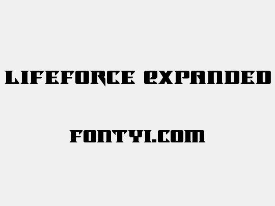 Lifeforce Expanded