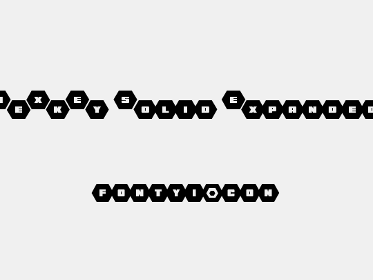 HeXkEy Solid Expanded