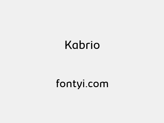 Kabrio