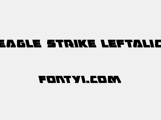 Eagle Strike Leftalic