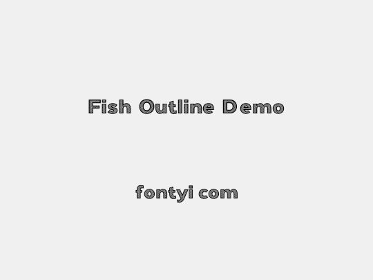 Fish Outline Demo