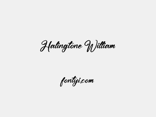 Halingtone William