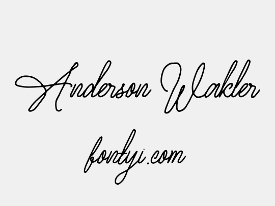 Anderson Wakler