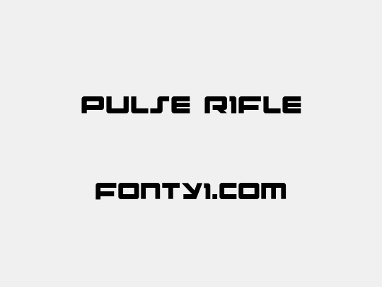 Pulse Rifle